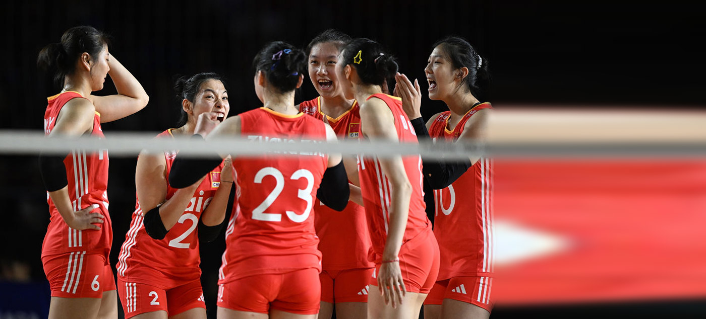 中国女排3-0多米尼加 世锦赛三战全胜夺得小组第一