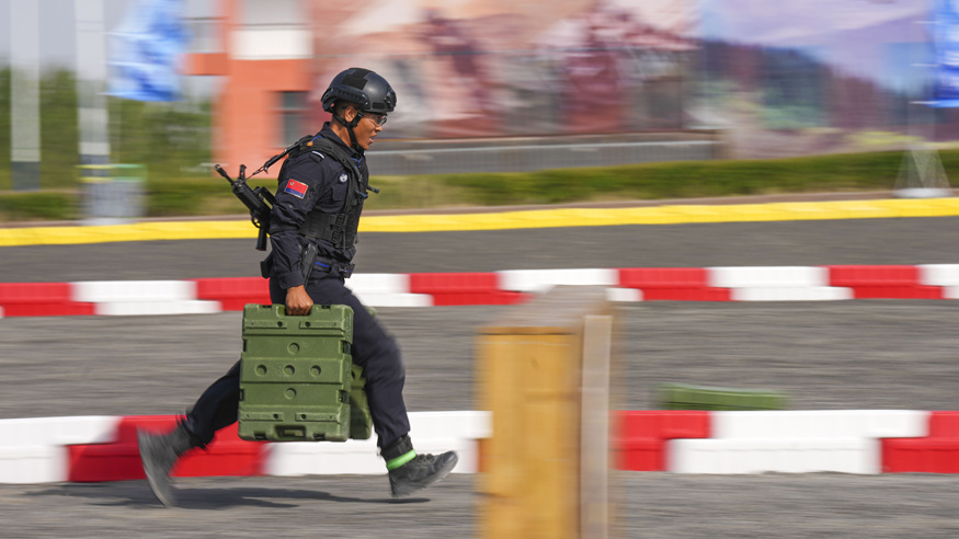 首届中国—中亚公安内务部门特种警察技能挑战赛开幕
